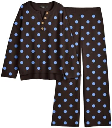 Lounge Sets Womens Two 2 Piece Matching, Bluedot Coffee